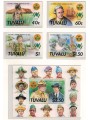 TUVALU 1987 World jamboree Australia 4v + 1 s/s MNH**