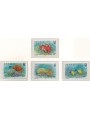 TUVALU 1988 Marine life 4v MNH**