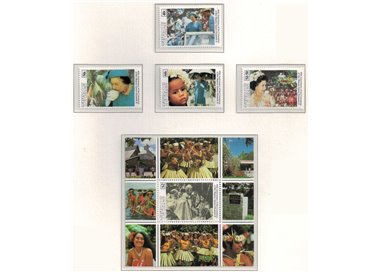 TUVALU 1993 Coronation anniversary 4v + 1 BF MNH**
