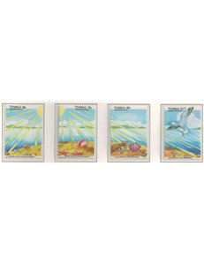 TUVALU 1993 Protezione ambiente, effetto serra 4v MNH**