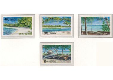 TUVALU 1994 Island views 4v MNH**