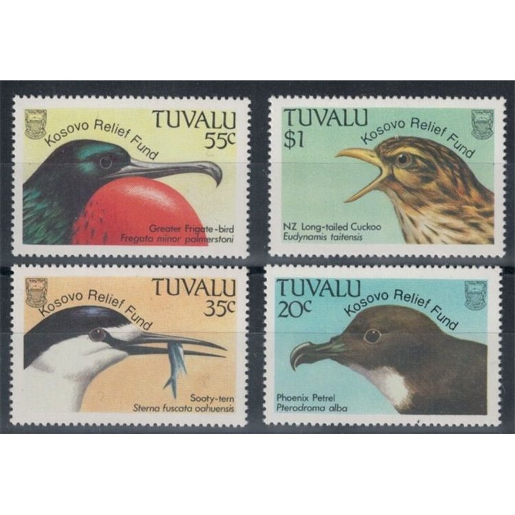 TUVALU 1999 Kosovo aid 4v MNH**