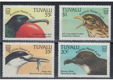 TUVALU 1999 Kosovo aid 4v MNH**