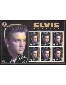 TUVALU 2002 Elvis Presley 6v MNH**