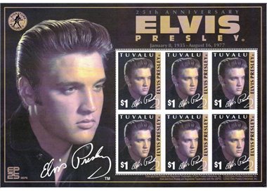 TUVALU 2002 Elvis Presley 6v MNH**