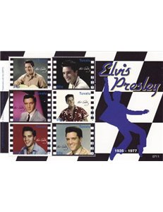 TUVALU 2007 Elvis Presley 6v MNH**