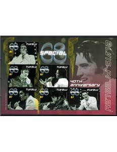 TUVALU 2008 Elvis Presley, 68 Special 6v MNH**