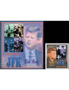 TUVALU 2003 John F. Kennedy 4v + 1 BF MNH**