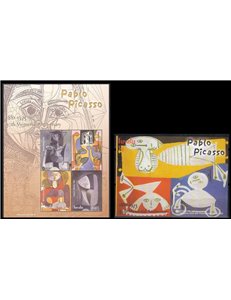 TUVALU 2004 Pablo Picasso 4v + 1 BF MNH**