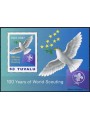 TUVALU 2007 Scouting centenary 1 BF MNH**