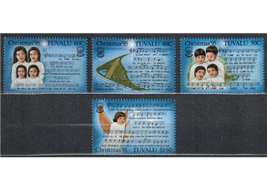 TUVALU 1995 Christmas 4v MNH**