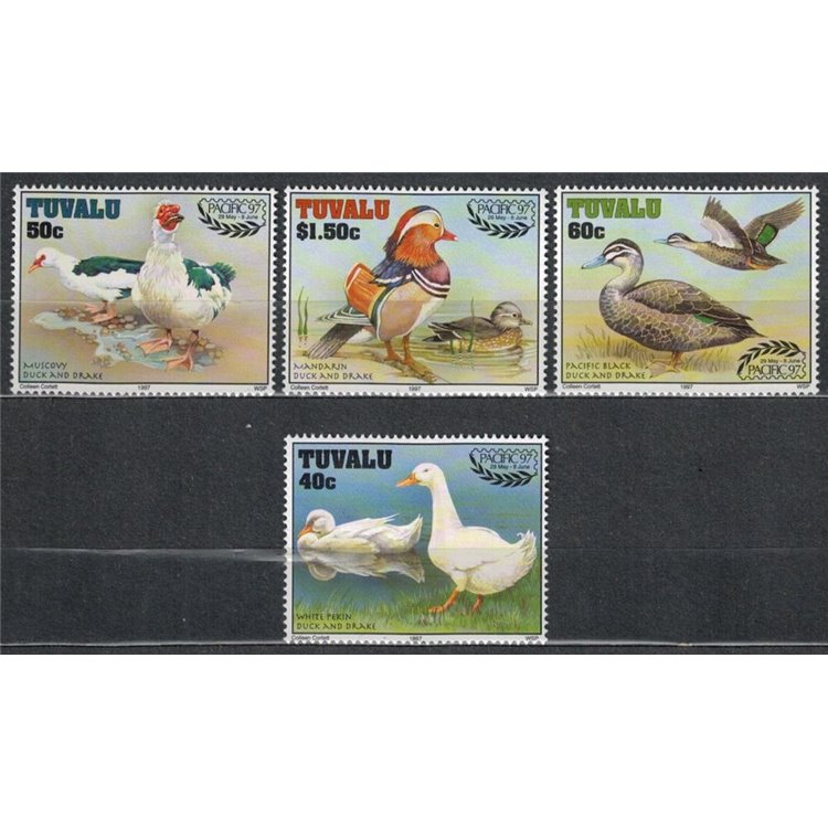TUVALU 1997 Pacific 97 4v MNH**