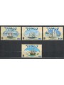 TUVALU 1998 Sailing ships 4v MNH**