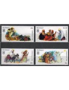 TUVALU 1998 Christmas 4v MNH**