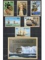 TUVALU 1988 James Cook 6v + 1 BF MNH**