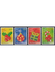 TUVALU 2008 Christmas 4v MNH**