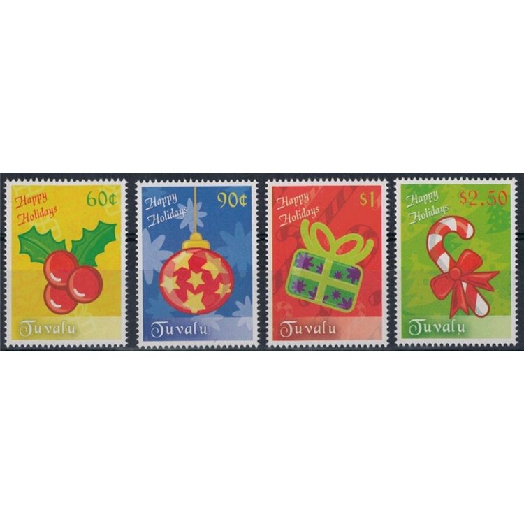 TUVALU 2008 Christmas 4v MNH**