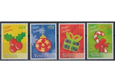 TUVALU 2008 Christmas 4v MNH**