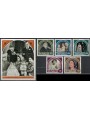 TUVALU 1987 Royal wedding 40th anniversary 5v + 1 BF MNH**