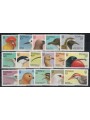 TUVALU 1988 Ordinary set, birds 16v MNH**