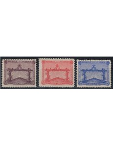 URUGUAY 1928 Campioni di calcio olimpico 3v MNH**