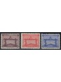 URUGUAY 1928 Campioni di calcio olimpico 3v MNH**