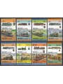 UNION ISLAND 1984 Locomotives, trains 16v MNH**