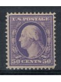 USA 1909 Washington 50c violet dent. 12 MNH** ©