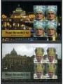 TUVALU 2010 Pope Benedict XVI 8v MNH**