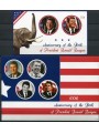 TUVALU 2011 President Ronald Reagan 4v + 1 BF MNH**