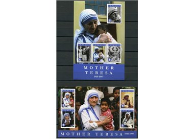 TUVALU 2011 Mother Teresa 8v MNH**