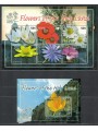 TUVALU 2008 Flowers of the Holy Land 6v + 1 s/s MNH**