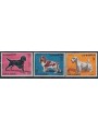 UMM AL QIWAIN 1967 Airmail, dogs 3v MNH**