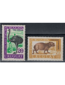 URUGUAY 1970 Fauna uruguagia 2v MNH**