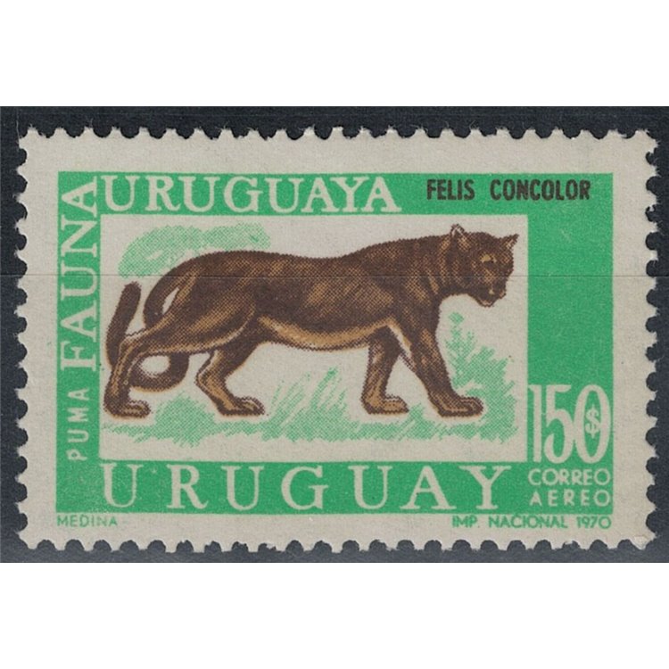 URUGUAY 1970 Uruguayan fauna 1v MNH**