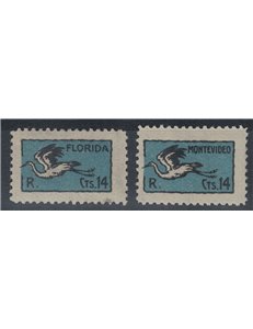 URUGUAY 1925 Centenary of the Congress of Florida 2v MNH**
