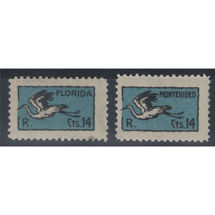 URUGUAY 1925 Centenary of the Congress of Florida 2v MNH**