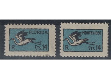 URUGUAY 1925 Centenary of the Congress of Florida 2v MNH**