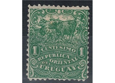 URUGUAY 1904 Ordinary series, MH cattle*