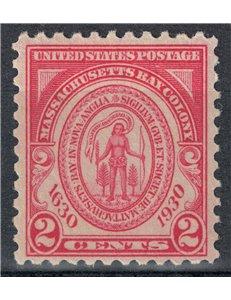 USA 1930 Colonia del Massachusetts MNH**