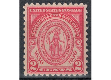 USA 1930 Colonia del Massachusetts MNH**