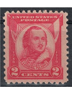 USA 1931 Casimir Pulaski MNH**