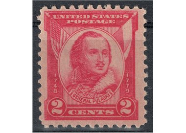 USA 1931 Casimir Pulaski MNH**