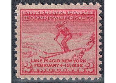 USA 1932 Lake Placid Olympics MNH**