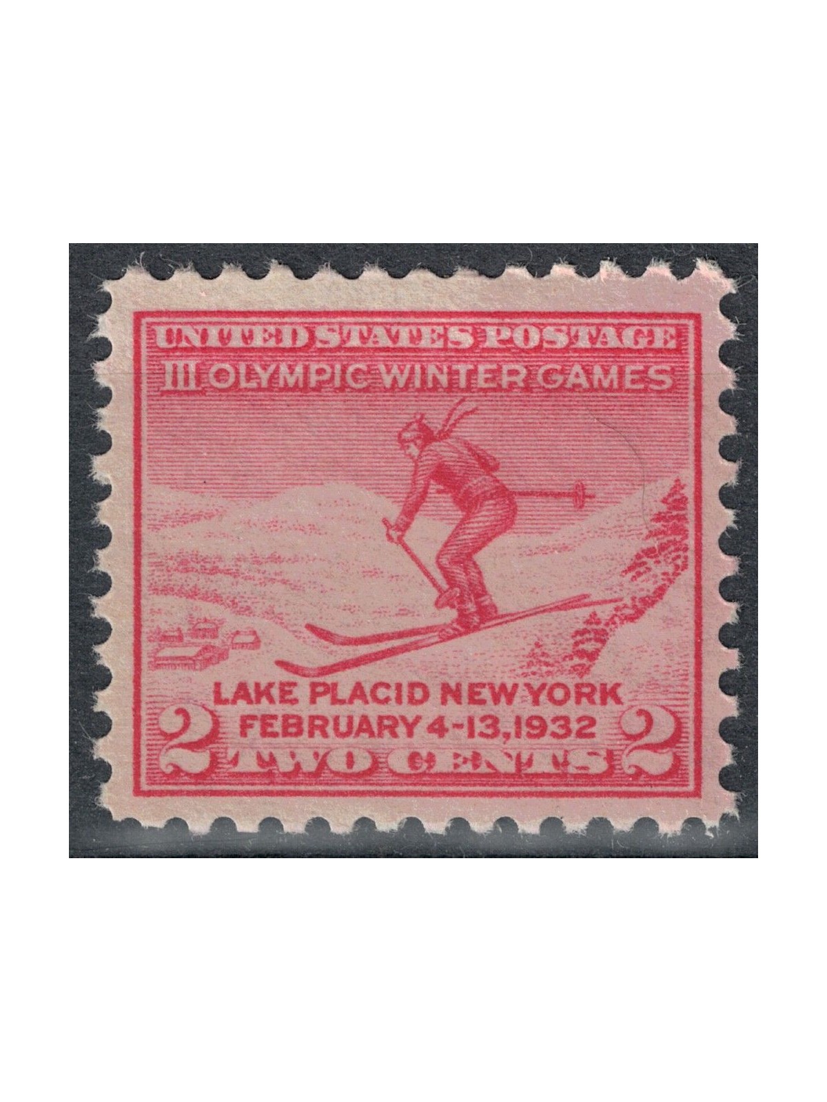 USA 1932 Lake Placid Olympics MNH**