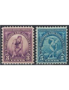 USA 1932 Olimpiade di Los Angeles 2v MNH**