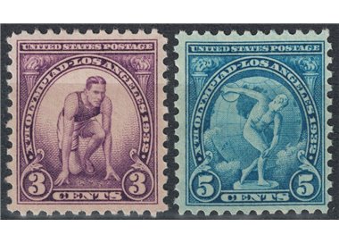USA 1932 Olimpiade di Los Angeles 2v MNH**