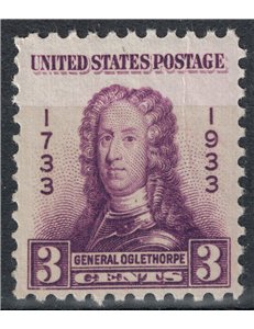 USA 1933 Bicentennial Georgia MNH**