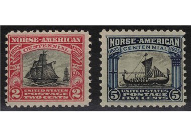 USA 1925 Norwegian Emigrants 2v MNH**