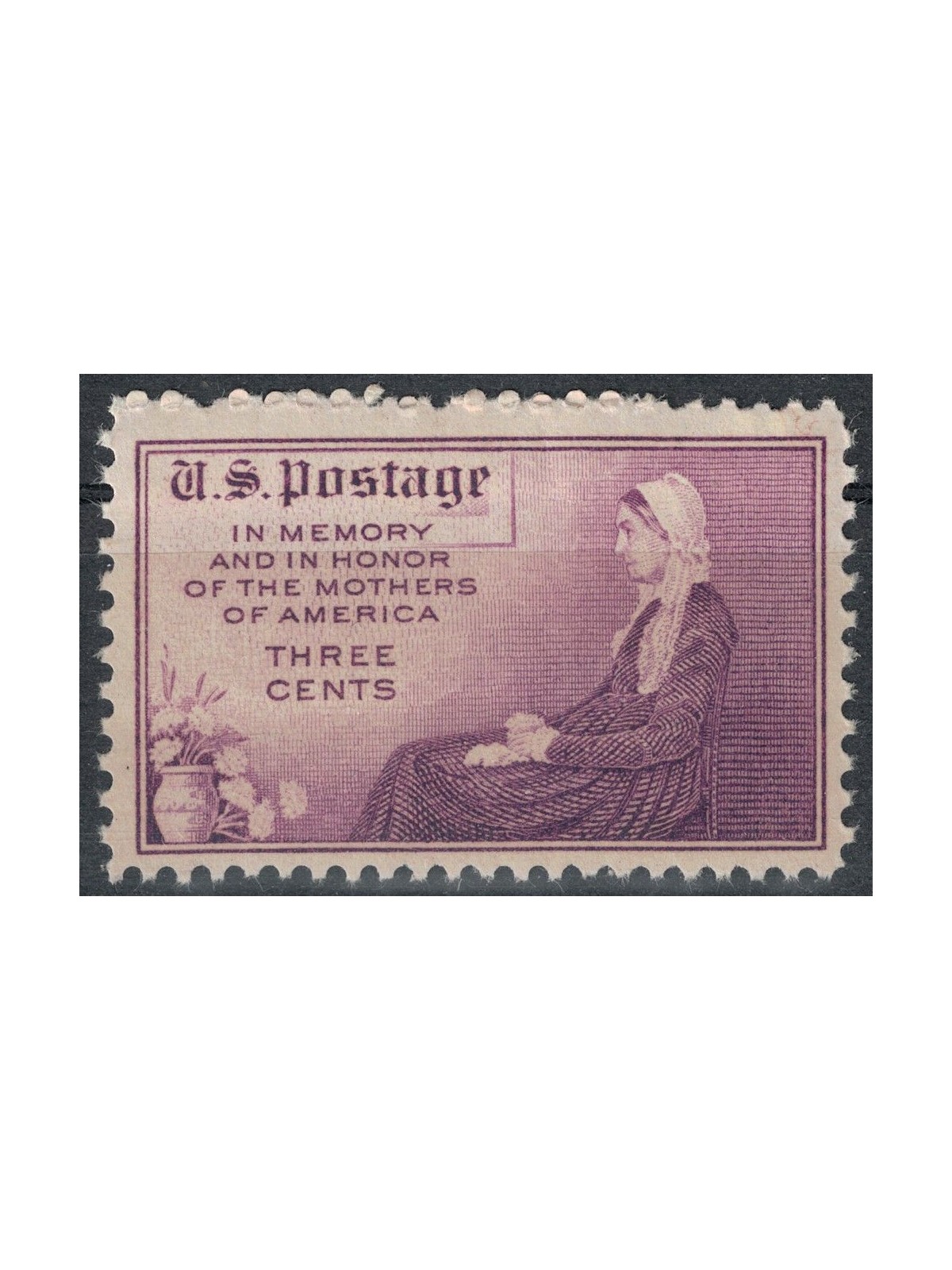 USA 1934 Giornata della madre (dent. 10½x11) MNH**